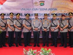 Polres Metro Jakbar Gelar Sertijab, Berikut sejumlah pejabat Utama dan Kapolsek Jajaran Yang diserahterimakan