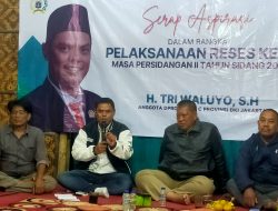 Tri Waluyo Anggota DPRD DKJ Giat Reses Pada Warga Kamal Muara