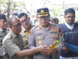 Perusahaan Minyak Goreng ‘Minyakkita’ Kurang dari 1 liter di Temukan Polisi di Jakut