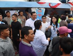Jelang Hari Bhayangkara ke 79 Polres Pelabuhan Priok Gelar Bakti Kesehatan Car Free Day Jakarta
