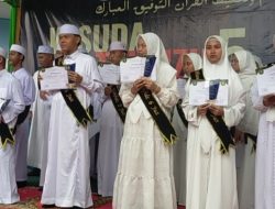 Dengan Anggaran Swadaya Sudah 5 Tahun Yayasan At- Taufikul Mubarok Hasilkan Santri Tanfizh