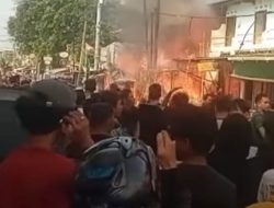 Warteg di Muara Baru di Lalap si Jago Merah Telan Korban Jiwa