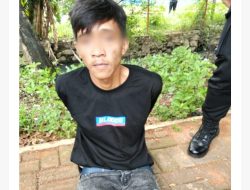 Satlantas Polres Metro Jakarta Barat Amankan Pria Bawa Senpi Saat Terkena Razia