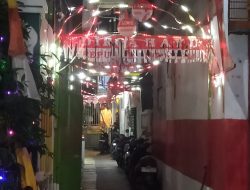 Sambut Kemerdekaan RI ke 80 Warga RT007/016 Penjaringan Dekorasi Nuansa Kemerdekaan