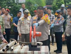 Rillis Akhir Tahun, Polresta Tangerang Sepanjang Tahun 2025 Kasus Kriminal Menurun