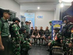 Personel Koramil 03/ Sukmajaya 0508/Depok Giat Patroli Keamanan