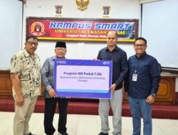 BRI Cabang Padang Salurkan Beasiswa untuk 25 Mahasiswa Universitas Ekasakti