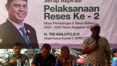 Tri Waluyo Anggota DPRD DKI Jakarta Komisi C Gelar Reses ke 2 Tahun 2026, Banyak Usulan Warga Akan Direalisasi