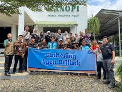 Ujung Tombak Inklusi Keuangan, BRI Dharmasraya Solidkan Barisan Agen BRILink di Gunung Medan