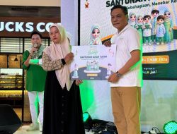 Ramadhan Bareng Tring, Pegadaian Wilayah II Pekanbaru Berbagi Kebahagiaan Bersama Anak Panti di Mal SKA