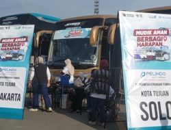 PT. Pelindo Lepas 7600 Pemudik Gratis di 13 Daerah Tujuan Jateng dan Jatim