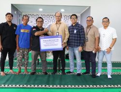 BRI Region 3 Padang Bangun Musala untuk Penghuni Huntara Pauh