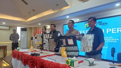 14 Orang Pengedar Obat-Obat Keras Diamankan Polres Metro Jakarta Utara