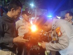 Cegah Gangguan Kamtibmas Polsek Sunda Kelapa Gelar Razia Stasioner dan Razia Mobile