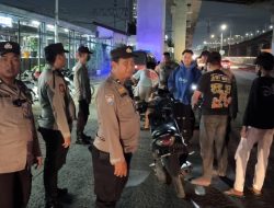 Polsek Pademangan Tingkatkan Patroli KRYD, Dua Pengguna Sabu Diamankan