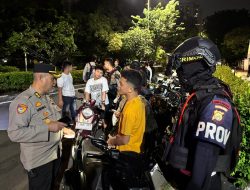Cegah Begal dan Curanmor, Polres Metro Jakarta Utara Gelar Razia Stasioner