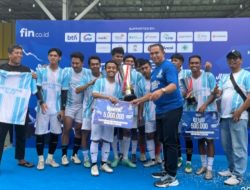 Pokja Jakbar Juara Fin Press Mini Soccer 2026 Usai Tundukkan Pokja Pusat 6-3