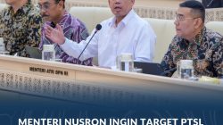 Rapat Bersama Komisi II DPR.RI.Menteri Nusron : Ingin Target PTSL Tahun 2027 Ditambah untuk Perluas Kepastian Hukum bagi Masyarakat