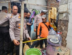 Sambut Hut Bhayangkara ke 80 Polsek Sunda Kelapa Baksos Renovasi Rumah Seorang Warga Muara Angke