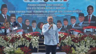 Menko Pangan Dorong Penguatan Ekosistem Pangan Desa melalui Kolaborasi PAPDESI, BUMDes, KDMP, dan SPPG