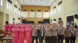 Jelang Puncak HUT Bhayangkara, Polres Lhokseumawe Gelar Isi Ulang Cinta