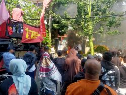 Ratusan Warga Kebon Sayur Kapuk Cengkareng Gelar Unjuk Rasa Tuntut Keberadaan Lahan Fisik Yang Ditempati