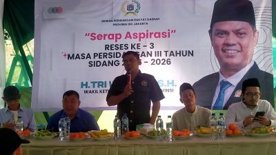 Legislator DKI Jakarta Wakil Ketua Komisi C FPKB Giat Reses ke III di RW Kapuk Muara Penjaringan