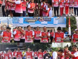 Sinergi Polres dan BRI Padang Panjang Sukses Gelar Bhayangkara Fun Run 2026
