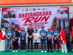 Pemimpin BRI Cabang Sijunjung Berpartisipasi dalam Bhayangkara Run 2026 di Sawahlunto