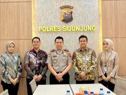 BRI Cabang Sijunjung Kunjungi Polres Sijunjung