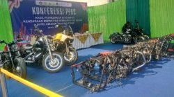 Bea dan Cukai Tanjung Priok Gagalkan Penyelundupan 5 Motor Harley Davidson Bekas dan 20 Rangka Harley
