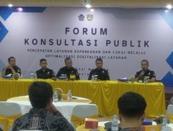 Berikan Cepat Pelayanan Kepabeanan, KPPBC Tipe  Madya Pabean Marunda Gelar Forum Konsultasi Publik