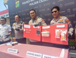 Seorang Wanita Bandar Sabu dan 4 Orang Pria Pengedar di Tangkap Polsek Cilincing