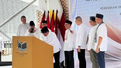 Gubernur DKI Jakarta Pramono Anung Meresmikan Masjid Apung An-Nur Ancol Jakarta