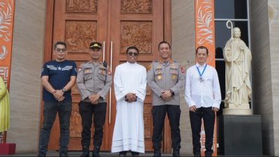 Kapolres Metro Jakarta Utara Pastikan Ibadah di Gereja Paroki Kim Tae Gon Berlangsung Aman