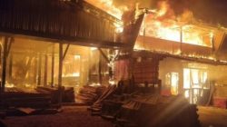 Gudang Penyimpanan Material Pembuatan Kapal Ludes Terbakar di Dermaga Muara Angke